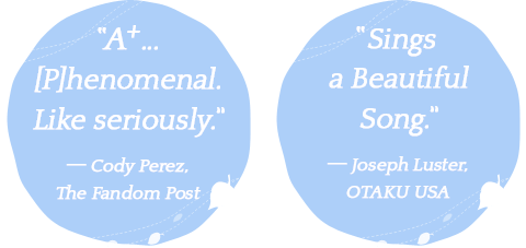 A+... Phenomenal. Like Seriously. -Cody Perez The Anthem of the Heart Sings a Beautiful Songs.